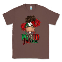 Chestnut Proud Latina messy bun Classic Tee - RanaPortraitStore