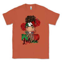 Copper Proud Latina messy bun Classic Tee - RanaPortraitStore