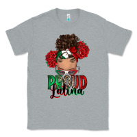 Heather Grey Proud Latina messy bun Classic Tee - RanaPortraitStore
