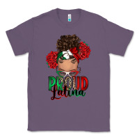 Lavender Proud Latina messy bun Classic Tee - RanaPortraitStore