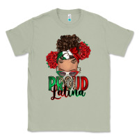 Proud Latina Messy Bun Classic Tee | Teevron