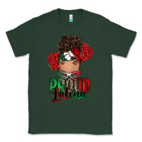 Sports Green Proud Latina messy bun Classic Tee - RanaPortraitStore
