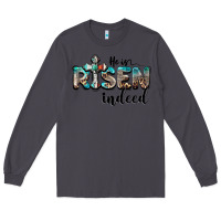 Smoke he is risen indeed Long Sleeve Tee - BarkalooDesign