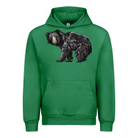 Emerald Sloth Bear Urban Hoodie - LillyAllenDesigns