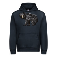 Navy Sloth Bear Urban Hoodie - LillyAllenDesigns