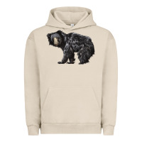 Pigment French Oak Sloth Bear Urban Hoodie - LillyAllenDesigns