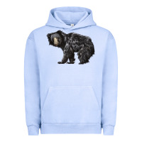 Pigment Grape Ice Sloth Bear Urban Hoodie - LillyAllenDesigns