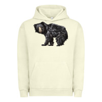 Pigment Pistachio Sloth Bear Urban Hoodie - LillyAllenDesigns