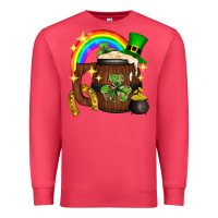 Cardinal st. patricks day barrel beer Premium Sweatshirt - Neo Western