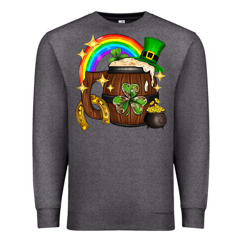 St. Patricks Day Barrel Beer Premium Sweatshirt by Neo Western | Teevron