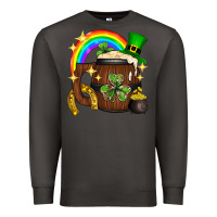 Smoke st. patricks day barrel beer Premium Sweatshirt - Neo Western