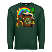 Sports Green st. patricks day barrel beer Premium Sweatshirt - Neo Western