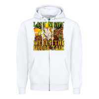White last night we let the liquor talk western Zipper Hoodie - texasbilliewilder