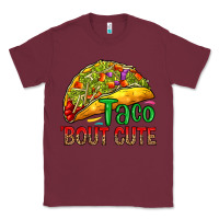 Burgundy Taco 'bout cute Classic Tee - RanaPortraitStore