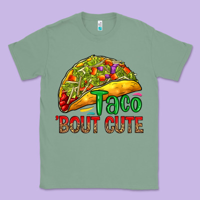 Taco 'bout Cute Classic Tee Designed By Ranaportraitstore