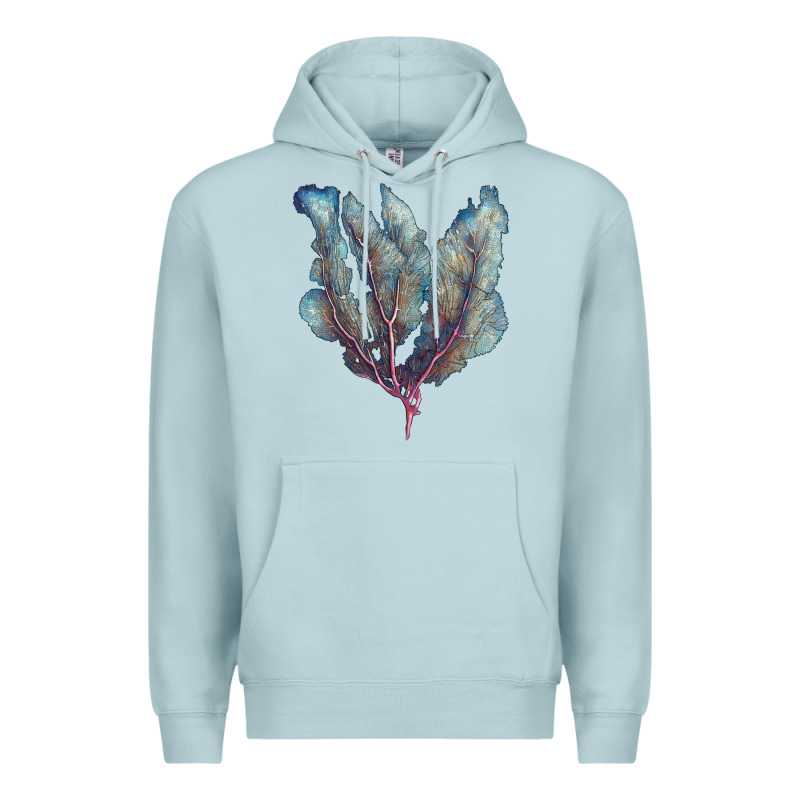 Venus Fan Sea Coral Premium Hoodie by LillyAllenDesigns | Teevron