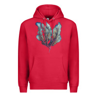 Cardinal Venus Fan Sea Coral Premium Hoodie - LillyAllenDesigns