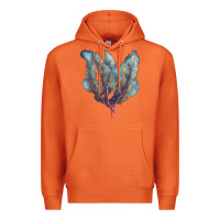 Carrot Venus Fan Sea Coral Premium Hoodie - LillyAllenDesigns