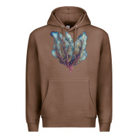 Chestnut Venus Fan Sea Coral Premium Hoodie - LillyAllenDesigns