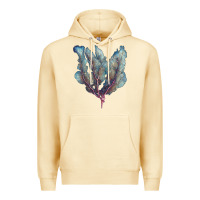 Pina Colada Venus Fan Sea Coral Premium Hoodie - LillyAllenDesigns