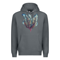 Rock Venus Fan Sea Coral Premium Hoodie - LillyAllenDesigns