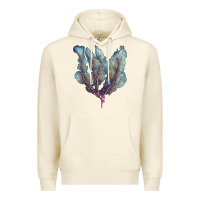 Sandshell Venus Fan Sea Coral Premium Hoodie - LillyAllenDesigns