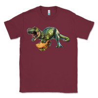 T-rex Dinosaur Holding A Taco Classic Tee | Teevron