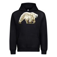 Foreset Green Polar Bear Urban Hoodie - LillyAllenDesigns
