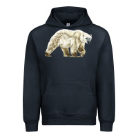 Navy Polar Bear Urban Hoodie - LillyAllenDesigns