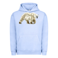Pigment Grape Ice Polar Bear Urban Hoodie - LillyAllenDesigns