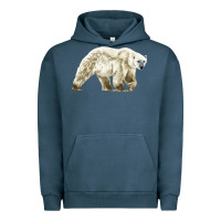 Pigment Midnight Navy Polar Bear Urban Hoodie - LillyAllenDesigns