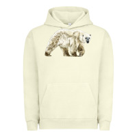 Pigment Pistachio Polar Bear Urban Hoodie - LillyAllenDesigns