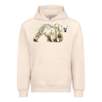 Sandshell Polar Bear Urban Hoodie - LillyAllenDesigns