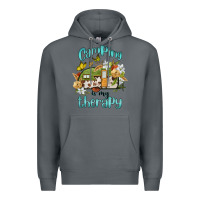 Rock camping is my therapy Premium Hoodie - BarkalooDesign