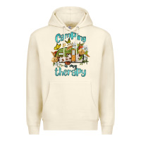 Sandshell camping is my therapy Premium Hoodie - BarkalooDesign