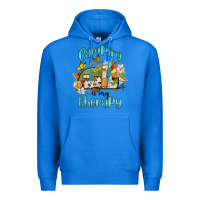 True Royal camping is my therapy Premium Hoodie - BarkalooDesign