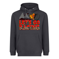 Smoke let's go racing Heavyweight Hoodie - Zillion Design Studio