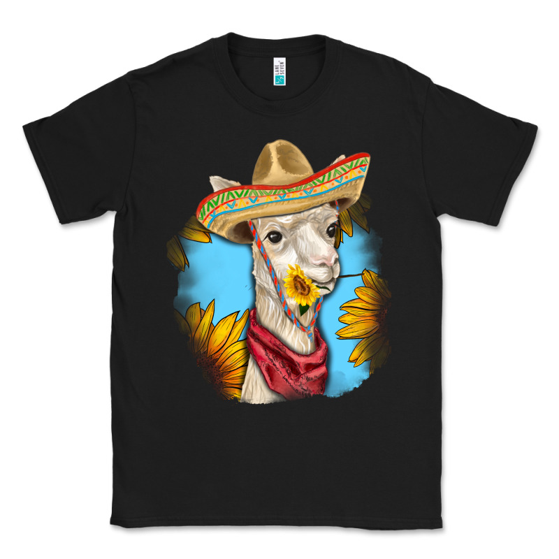 Sombrero Llama Classic Tee by RanaPortraitStore | Teevron