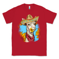 Red Sombrero Llama Classic Tee - RanaPortraitStore