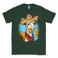 Sports Green Sombrero Llama Classic Tee - RanaPortraitStore