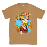 Toasted Coconut Sombrero Llama Classic Tee - RanaPortraitStore