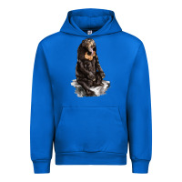 Cobalt Malayan Sun Bear Urban Hoodie - LillyAllenDesigns