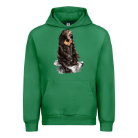 Emerald Malayan Sun Bear Urban Hoodie - LillyAllenDesigns