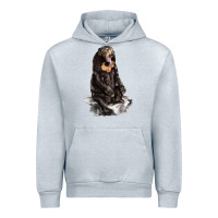 Heather Grey Malayan Sun Bear Urban Hoodie - LillyAllenDesigns