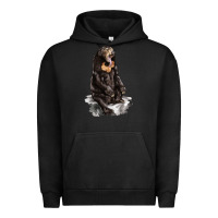 Pigment Black Malayan Sun Bear Urban Hoodie - LillyAllenDesigns