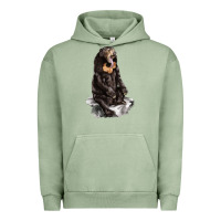 Pigment Oil Green Malayan Sun Bear Urban Hoodie - LillyAllenDesigns