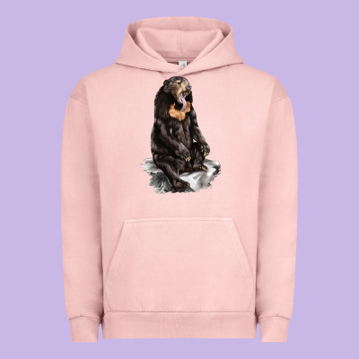 Malayan Sun Bear Urban Hoodie Designed By Lillyallendesigns