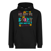 Black i have selective hearing sorry you weren't selecte Heavyweight Hoodie - Zillion Design Studio