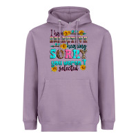 Lavender i have selective hearing sorry you weren't selecte Heavyweight Hoodie - Zillion Design Studio