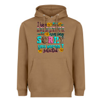 Toasted Coconut i have selective hearing sorry you weren't selecte Heavyweight Hoodie - Zillion Design Studio